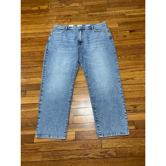Cotton On Womens Original Straight Jeans Plus Sz 42x30 Relaxed Fit Denim NWT $60 - Picture 1 of 11